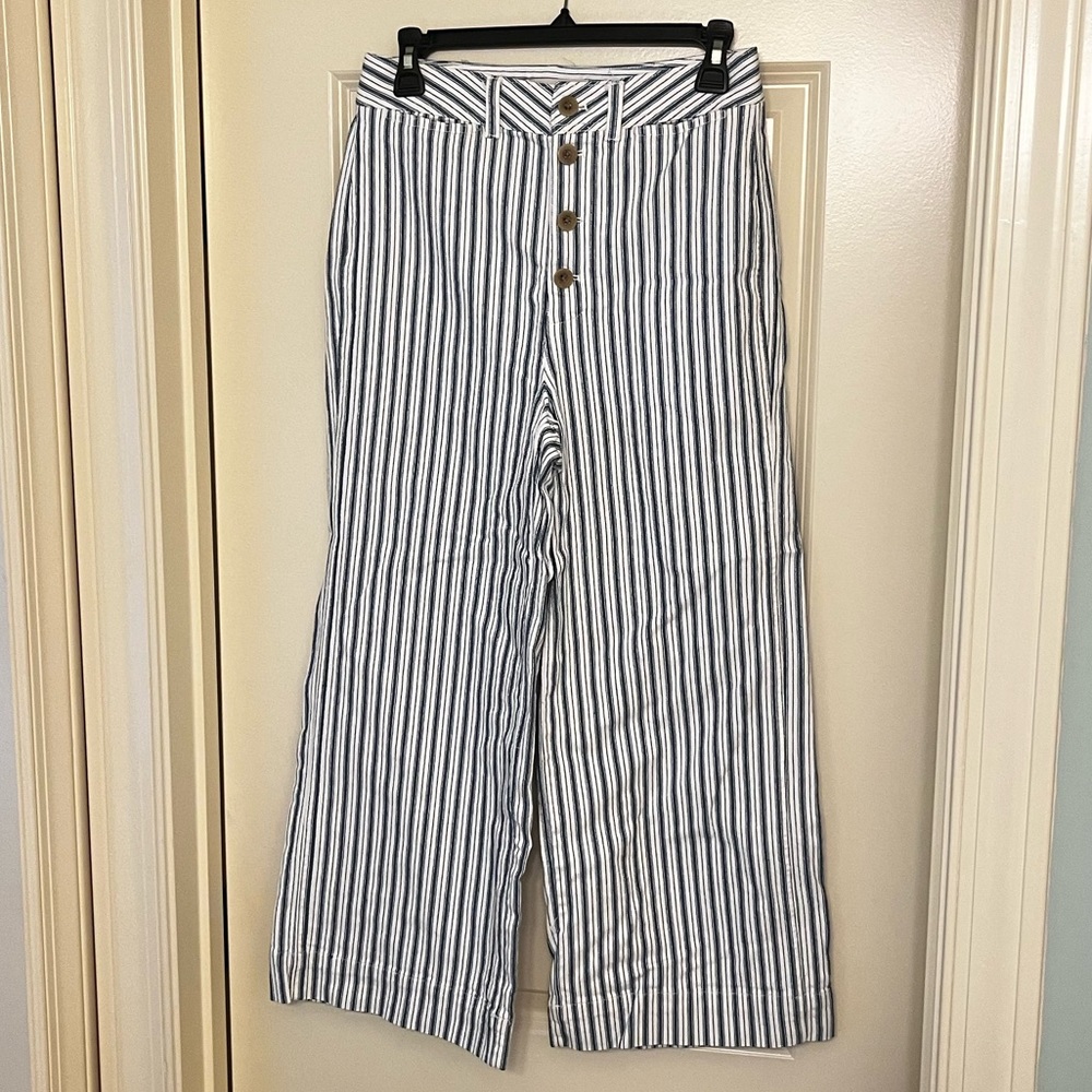 Madewell Cropped Wide Leg Pants